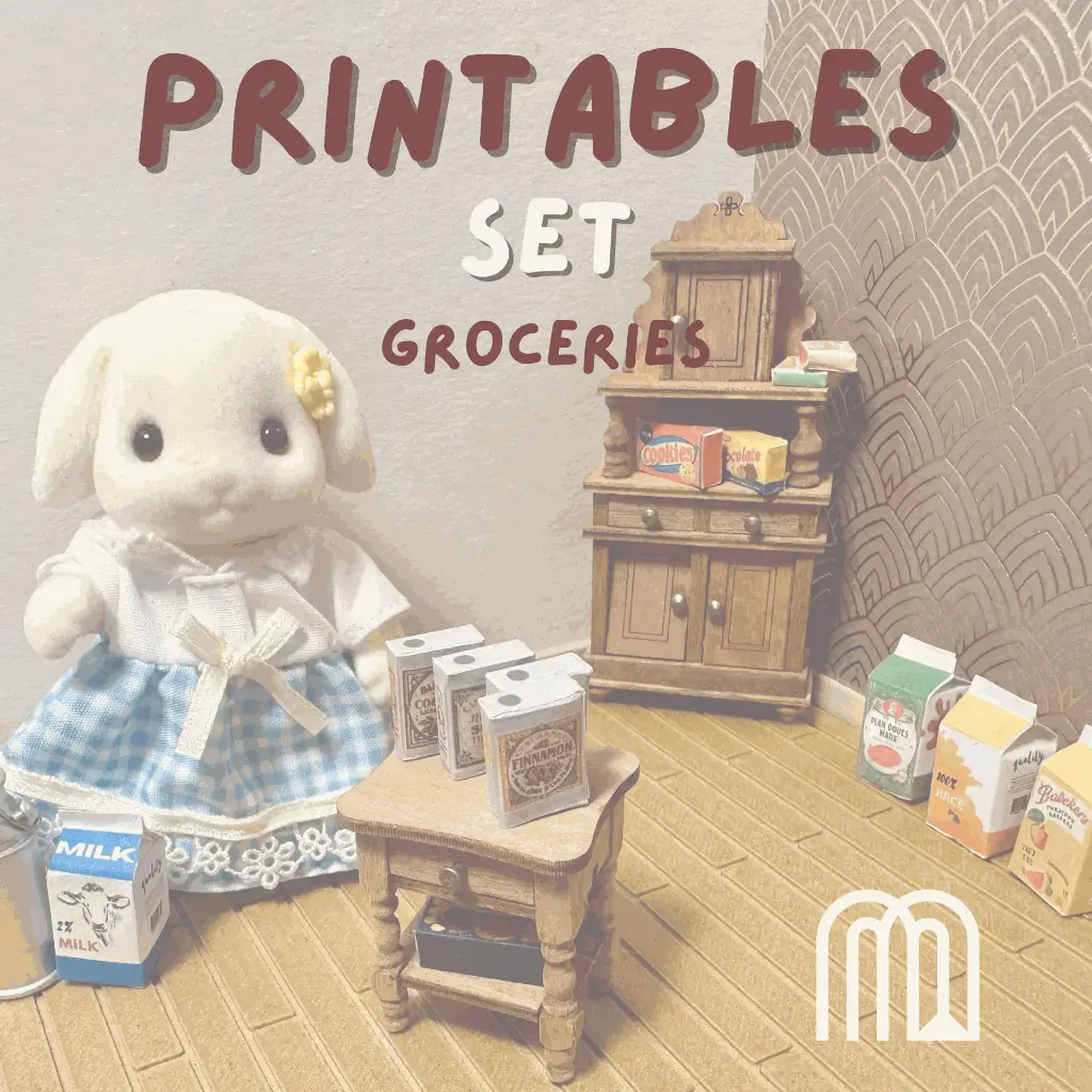 Groceries Printables Set