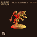 Agares Night Haunters — demoniczna figurka do gier RPG i bitewnych, 32 mm