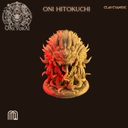 Oni Hitokuchi - Devourer Shrine — figurka oni (Yokai) do gier RPG i bitewnych, 100 mm